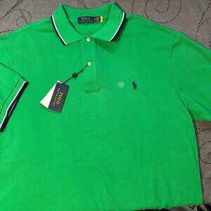 RALPH LAUREN CLASSIC FIT GREEN POLO SHIRT SIZE 3LT XLT OR 2XB MEN $125